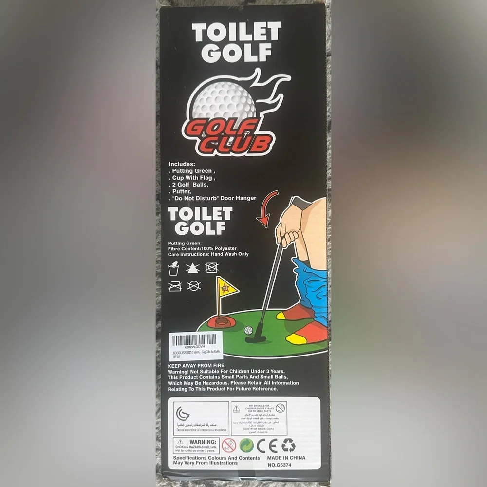 Toilet Golf Game